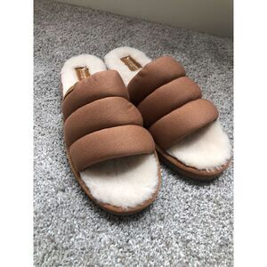 Koolaburra UGG Rommie Slip on Men’s Brown Slippers Size 11